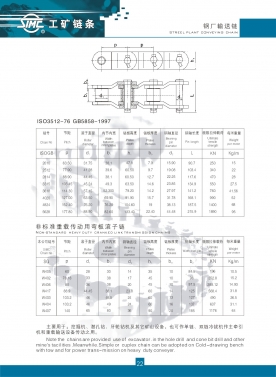 山西重载弯板链条